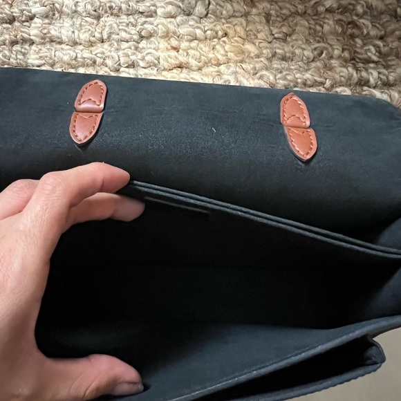 Louis Vuitton Vaugirard Monogram Flap Bag Crossbody Shoulder Designer Purse Noir - Picture 12 of 14